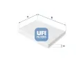 Filtr vzduchu v interiru UFI ‐ UFI 53.146.00