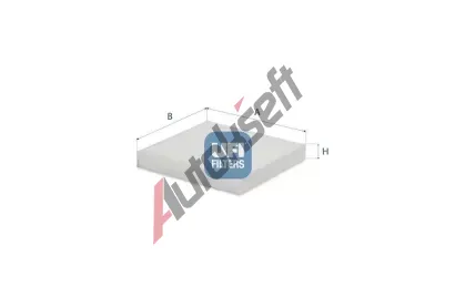 UFI Filtr vzduchu v interiru UFI 53.160.00, 53.160.00