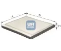 Filtr vzduchu v interiru UFI ‐ UFI 53.188.00