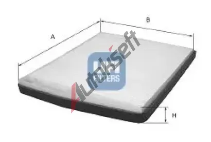 UFI Filtr vzduchu v interiru UFI 53.205.00, 53.205.00