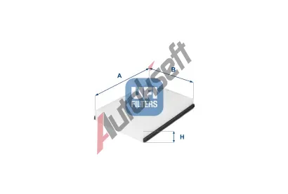 UFI Filtr vzduchu v interiru UFI 53.211.00, 53.211.00