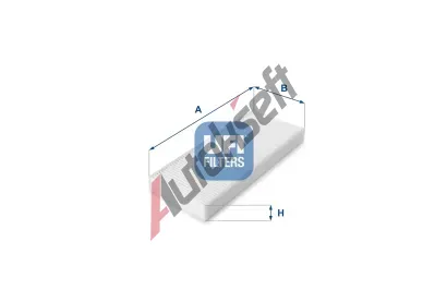 UFI Filtr vzduchu v interi�ru UFI 53.214.00, 53.214.00