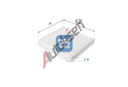 UFI Filtr vzduchu v interiru UFI 53.215.00, 53.215.00