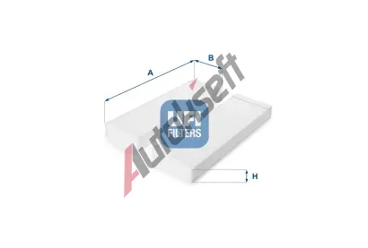 UFI Filtr vzduchu v interi�ru UFI 53.226.00, 53.226.00