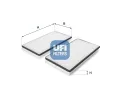 Filtr vzduchu v interiru UFI ‐ UFI 53.228.00