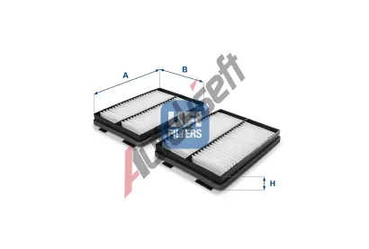 UFI Filtr vzduchu v interiru UFI 53.234.00, 53.234.00