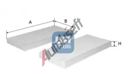 UFI Filtr vzduchu v interiru UFI 53.239.00, 53.239.00