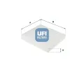 Filtr vzduchu v interiru UFI ‐ UFI 53.246.00