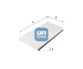 Filtr vzduchu v interiéru UFI ‐ UFI 53.247.00  Filtr vzduchu v interiéru UFI ‐ UFI 53.247.00