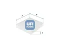 Filtr vzduchu v interiru UFI ‐ UFI 53.249.00