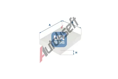 UFI Filtr vzduchu v interiru UFI 53.275.00, 53.275.00