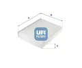 Filtr vzduchu v interiru UFI ‐ UFI 53.276.00