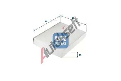 UFI Filtr vzduchu v interiru UFI 53.276.00, 53.276.00