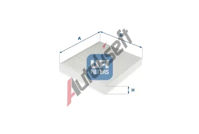 UFI Filtr vzduchu v interiru UFI 53.294.00, 53.294.00