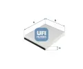 Filtr vzduchu v interiru UFI ‐ UFI 53.320.00