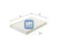 Filtr vzduchu v interiru UFI ‐ UFI 53.391.00