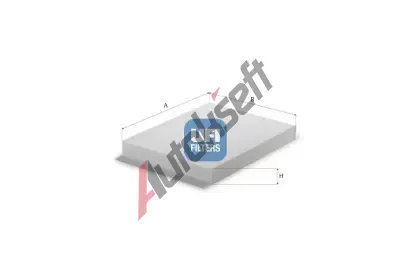 UFI Filtr vzduchu v interiéru UFI 53.555.00, 53.555.00 UFI Filtr vzduchu v interiéru UFI 53.555.00, 53.555.00