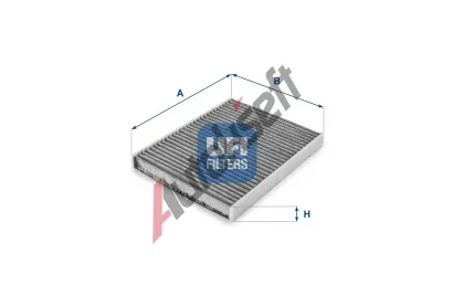 UFI Filtr vzduchu v interiru UFI 54.103.00, 54.103.00