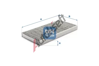 UFI Filtr vzduchu v interiru UFI 54.106.00, 54.106.00