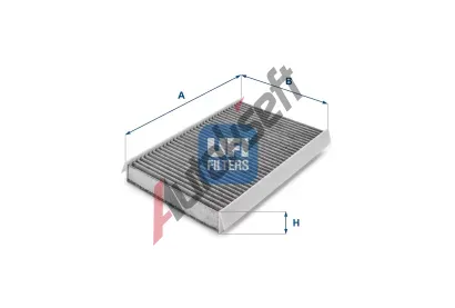 UFI Kabinov filtr s aktivnm uhlm UFI 54.111.00, 54.111.00