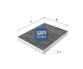 Filtr vzduchu v interiru UFI ‐ UFI 54.112.00