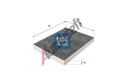 UFI Filtr vzduchu v interiru UFI 54.112.00, 54.112.00