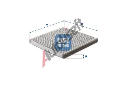 UFI Filtr vzduchu v interiru UFI 54.117.00, 54.117.00