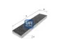 Filtr vzduchu v interiru UFI ‐ UFI 54.118.00