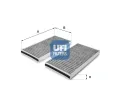 Filtr vzduchu v interiru UFI ‐ UFI 54.127.00