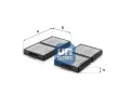 Filtr vzduchu v interiru UFI ‐ UFI 54.129.00