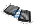 Filtr vzduchu v interiru UFI ‐ UFI 54.130.00