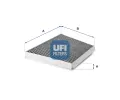 Filtr vzduchu v interiru UFI ‐ UFI 54.133.00