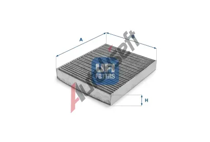UFI Kabinov filtr s aktivnm uhlm UFI 54.136.00, 54.136.00