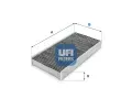 Filtr vzduchu v interiru UFI ‐ UFI 54.142.00