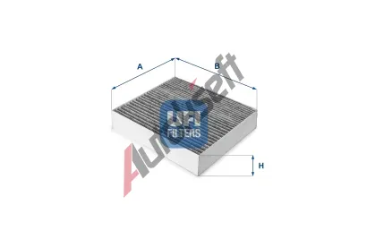 UFI Filtr vzduchu v interiru UFI 54.144.00, 54.144.00