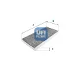 Filtr vzduchu v interiéru UFI ‐ UFI 54.146.00  Filtr vzduchu v interiéru UFI ‐ UFI 54.146.00