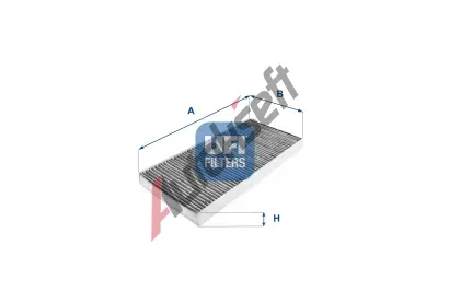 UFI Filtr vzduchu v interiru UFI 54.146.00, 54.146.00