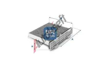 UFI Filtr vzduchu v interi�ru UFI 54.147.00, 54.147.00