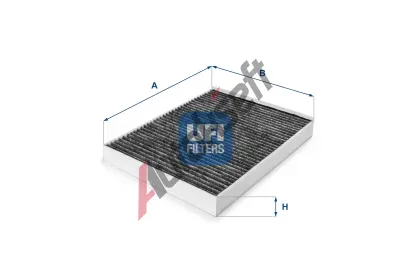 UFI Kabinov filtr s aktivnm uhlm UFI 54.148.00, 54.148.00