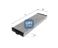 Filtr vzduchu v interiru UFI ‐ UFI 54.151.00