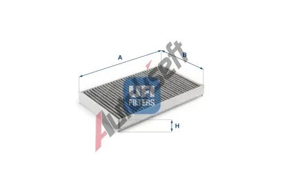 UFI Filtr vzduchu v interiru UFI 54.155.00, 54.155.00