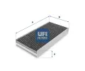 Filtr vzduchu v interiru UFI ‐ UFI 54.160.00