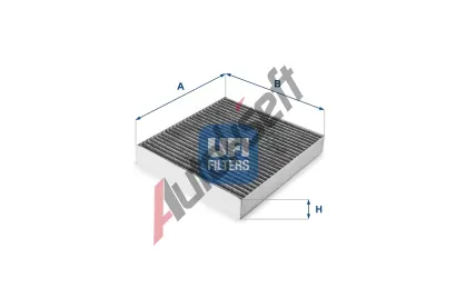 UFI Filtr vzduchu v interiru UFI 54.167.00, 54.167.00