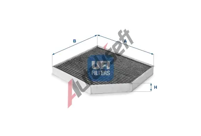 UFI Filtr vzduchu v interiru UFI 54.168.00, 54.168.00