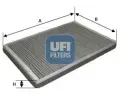 Filtr vzduchu v interiru UFI ‐ UFI 54.169.00