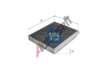 UFI Kabinov filtr s aktivnm uhlm UFI 54.171.00, 54.171.00
