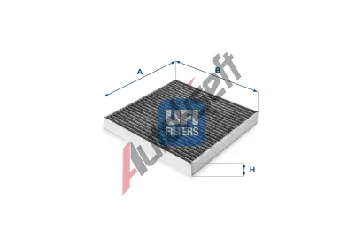 UFI Filtr vzduchu v interiéru UFI 54.176.00, 54.176.00 UFI Filtr vzduchu v interiéru UFI 54.176.00, 54.176.00