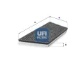 Filtr vzduchu v interiru UFI ‐ UFI 54.194.00