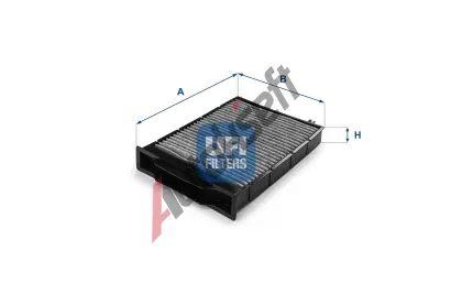 UFI Filtr vzduchu v interiru UFI 54.201.00, 54.201.00