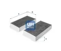 Filtr vzduchu v interiru UFI ‐ UFI 54.215.00